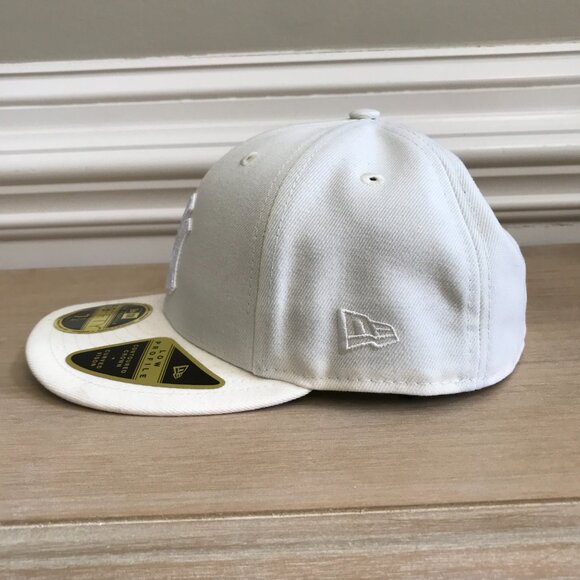 NWT Kith & New Era NY Yankees Hat Paisley 59FIFTY Low Profile 7 1/4 Sandrift NEW main image 9